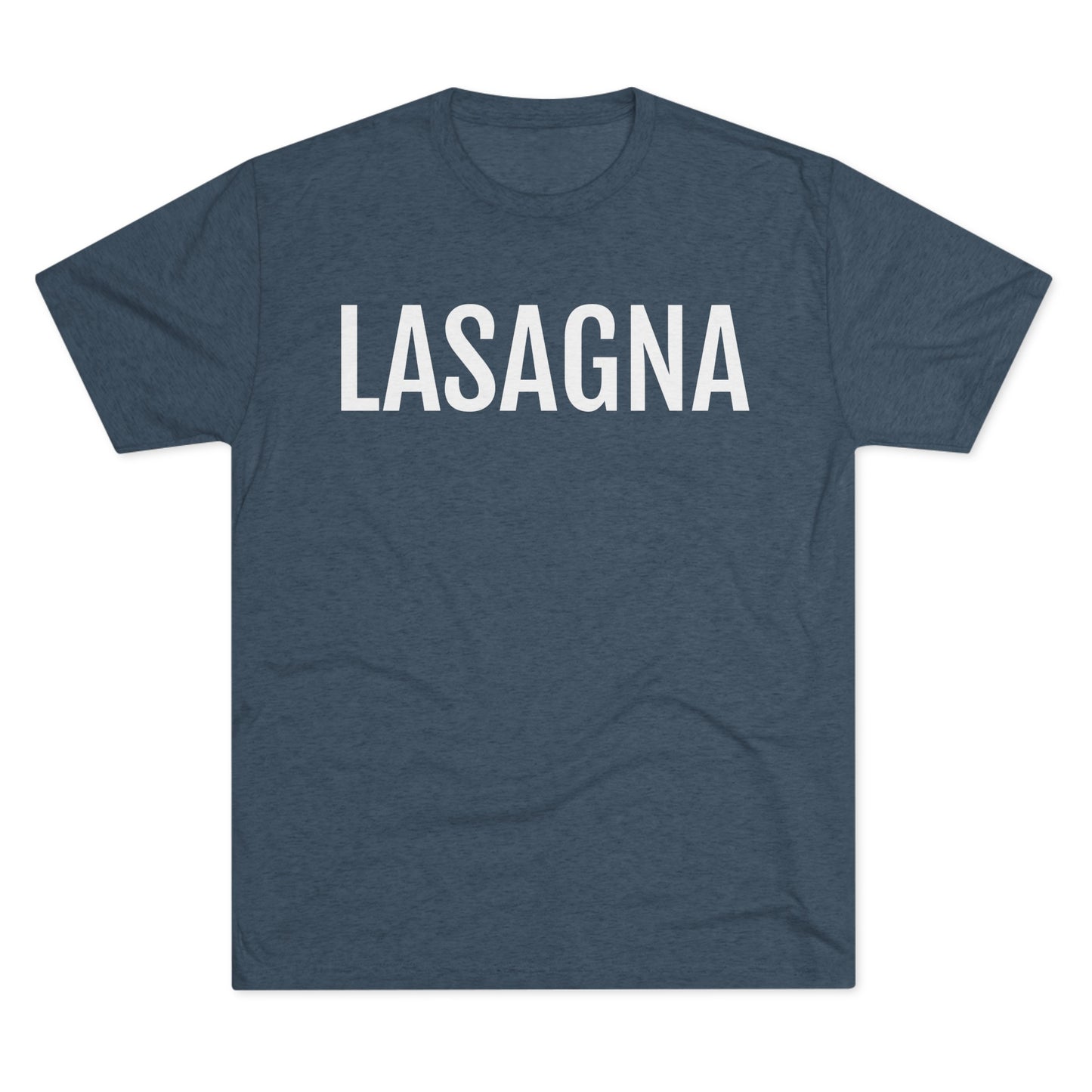 Unisex Tri-Blend Crew Tee - Lasagna