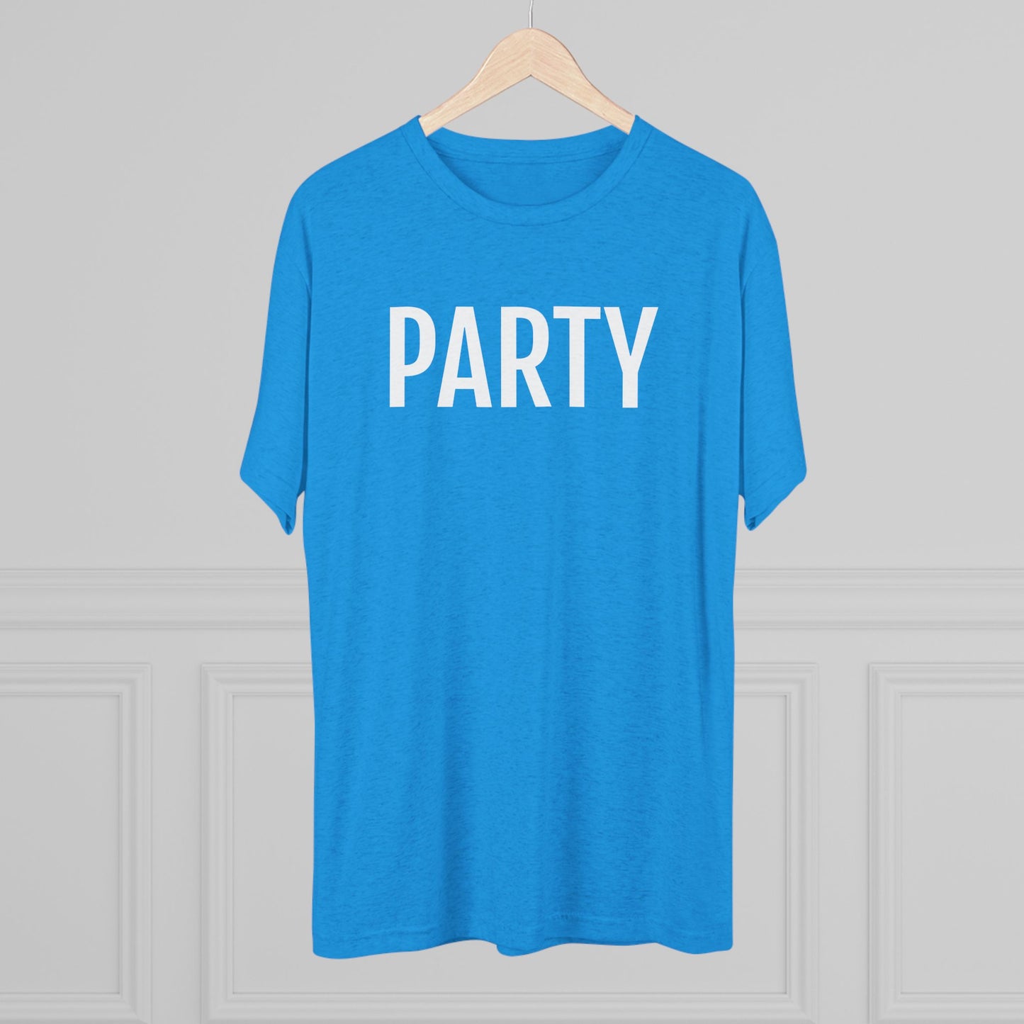 Unisex Tri-Blend Crew Tee - Party