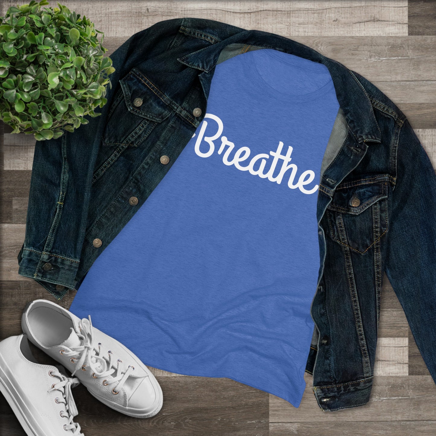 Women's Triblend Tee - Breathe