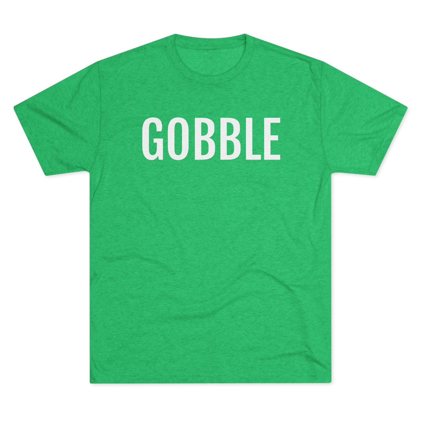 Unisex Tri-Blend Crew Tee - Gobble