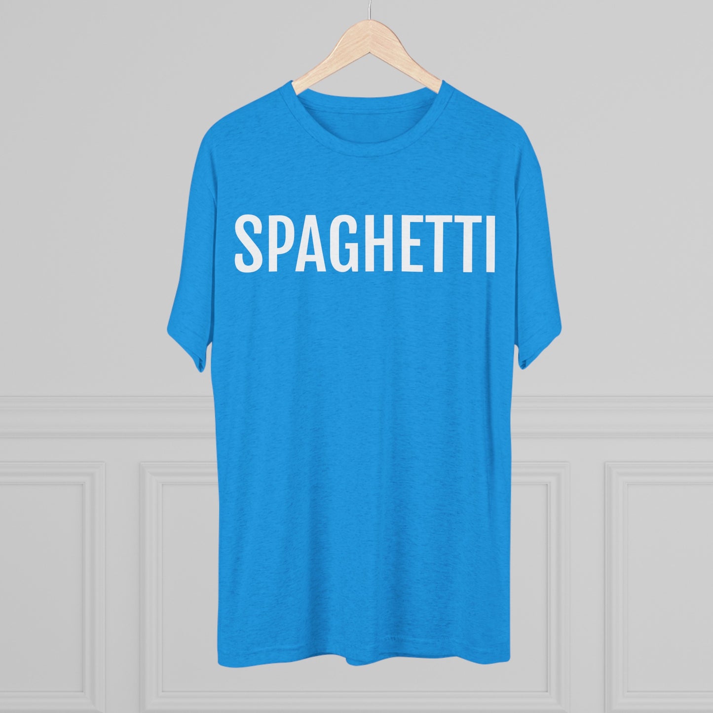 Unisex Tri-Blend Crew Tee - Spaghetti