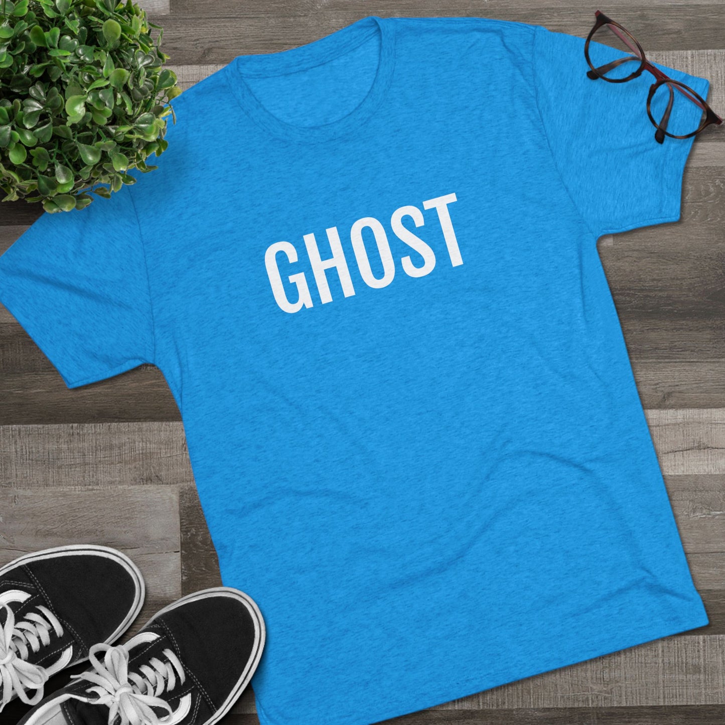 Unisex Tri-Blend Crew Tee - Ghost