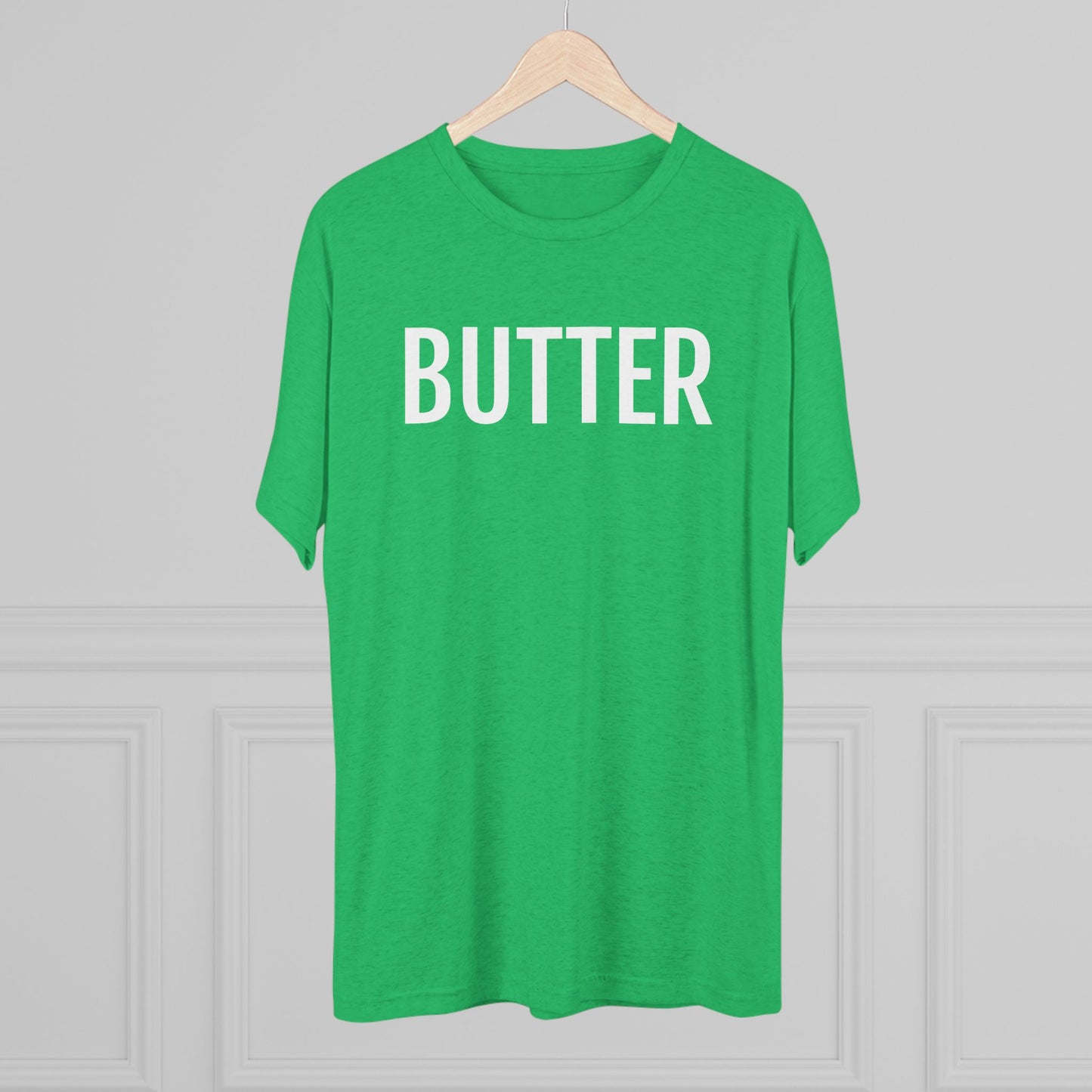 Unisex Tri-Blend Crew Tee - Butter