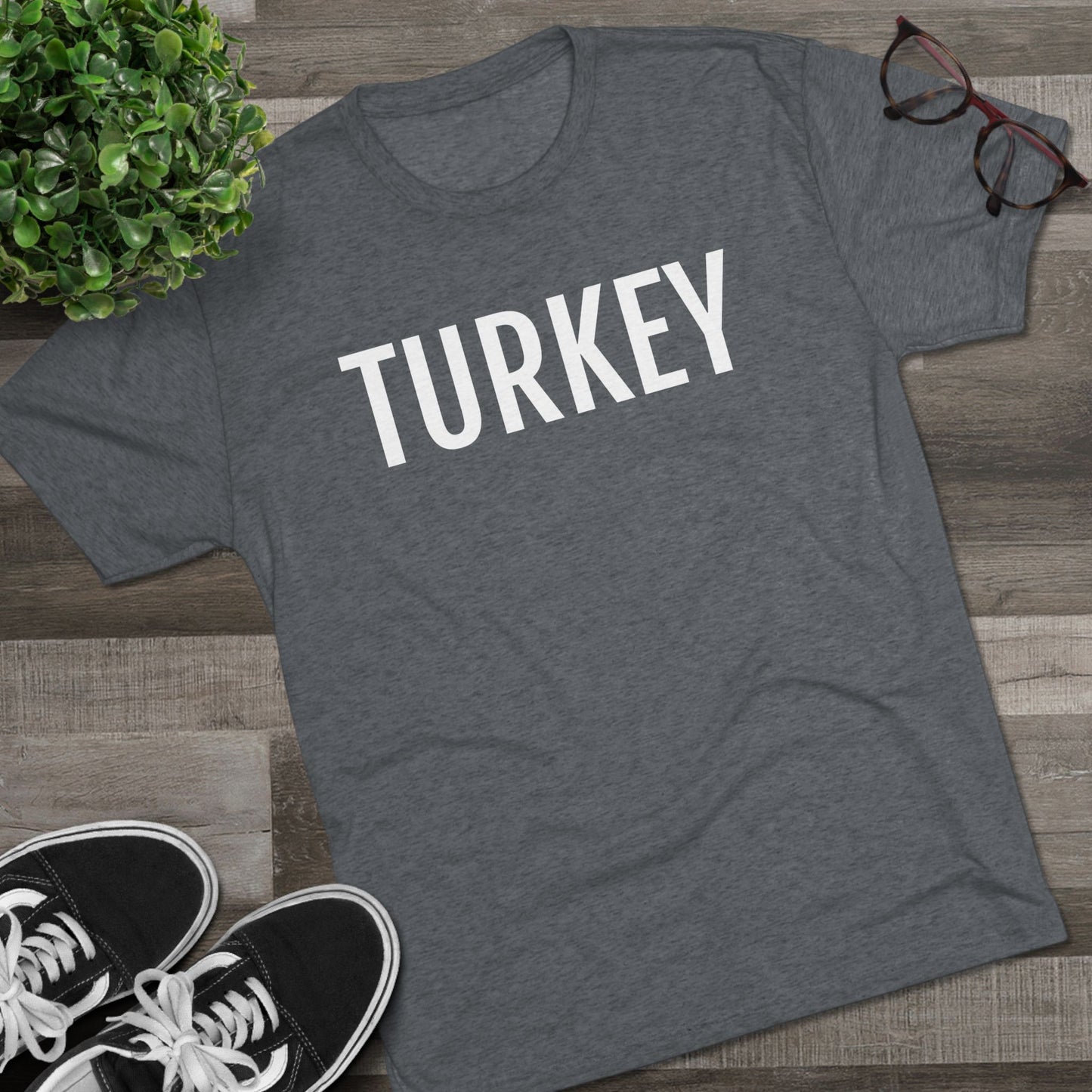 Unisex Tri-Blend Crew Tee - Turkey