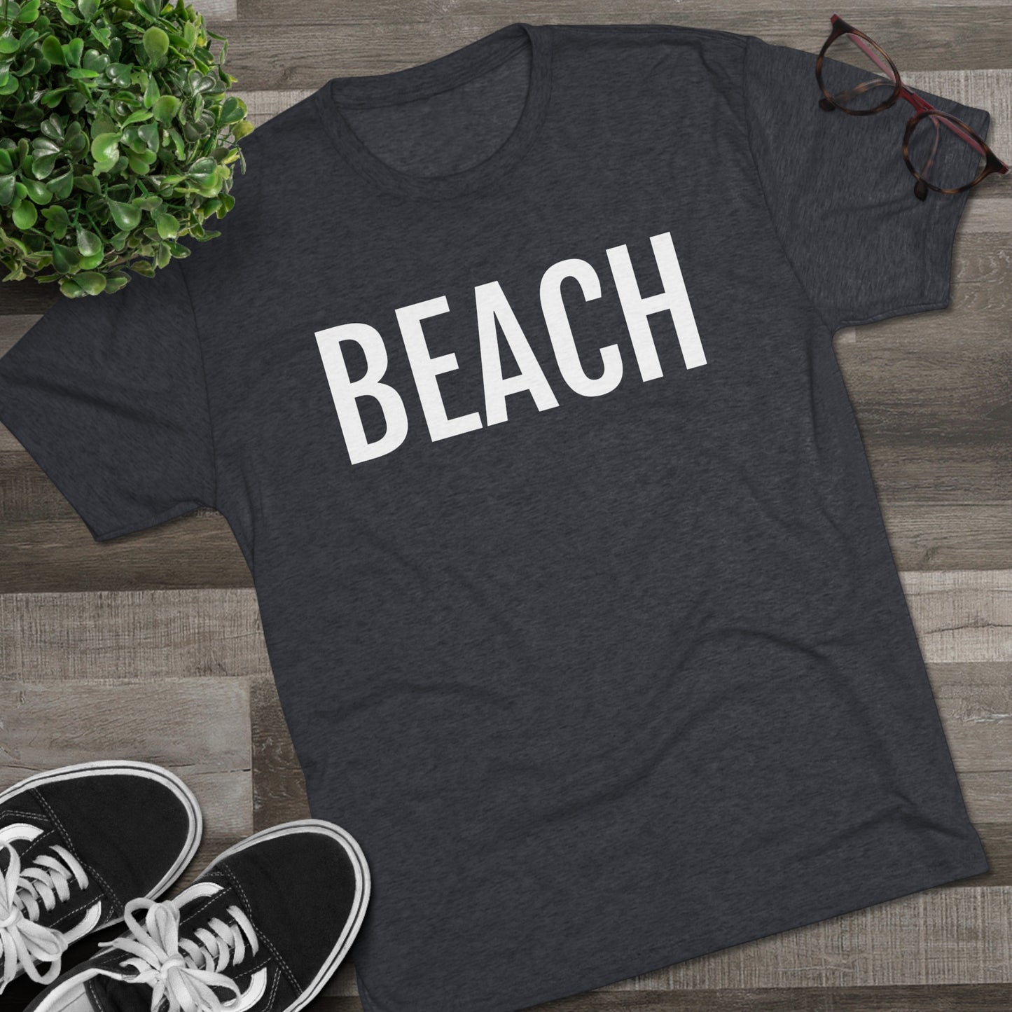 Unisex Tri-Blend Crew Tee - Beach