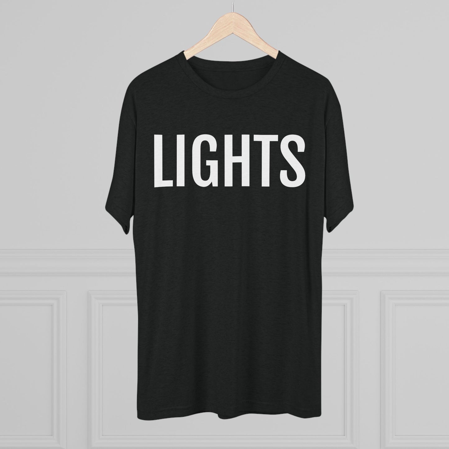 Unisex Tri-Blend Crew Tee - Lights