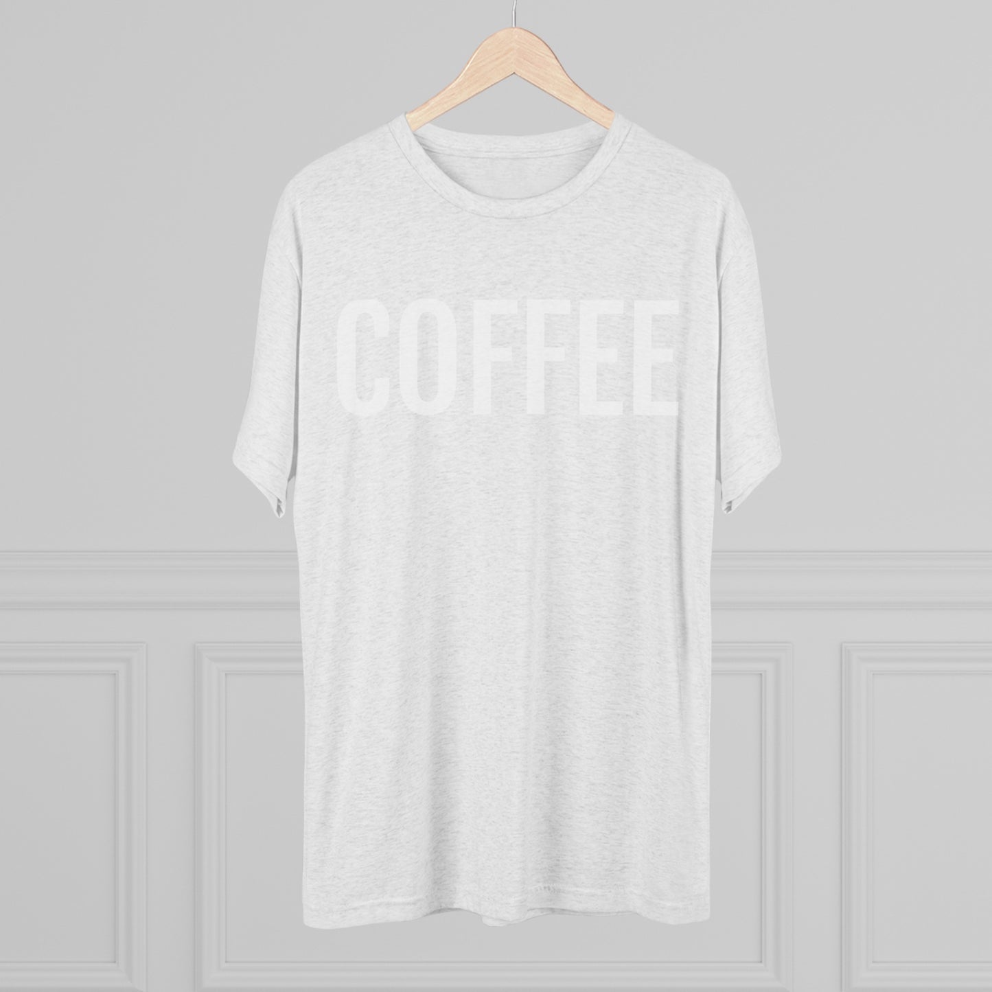 Unisex Tri-Blend Crew Tee - Coffee