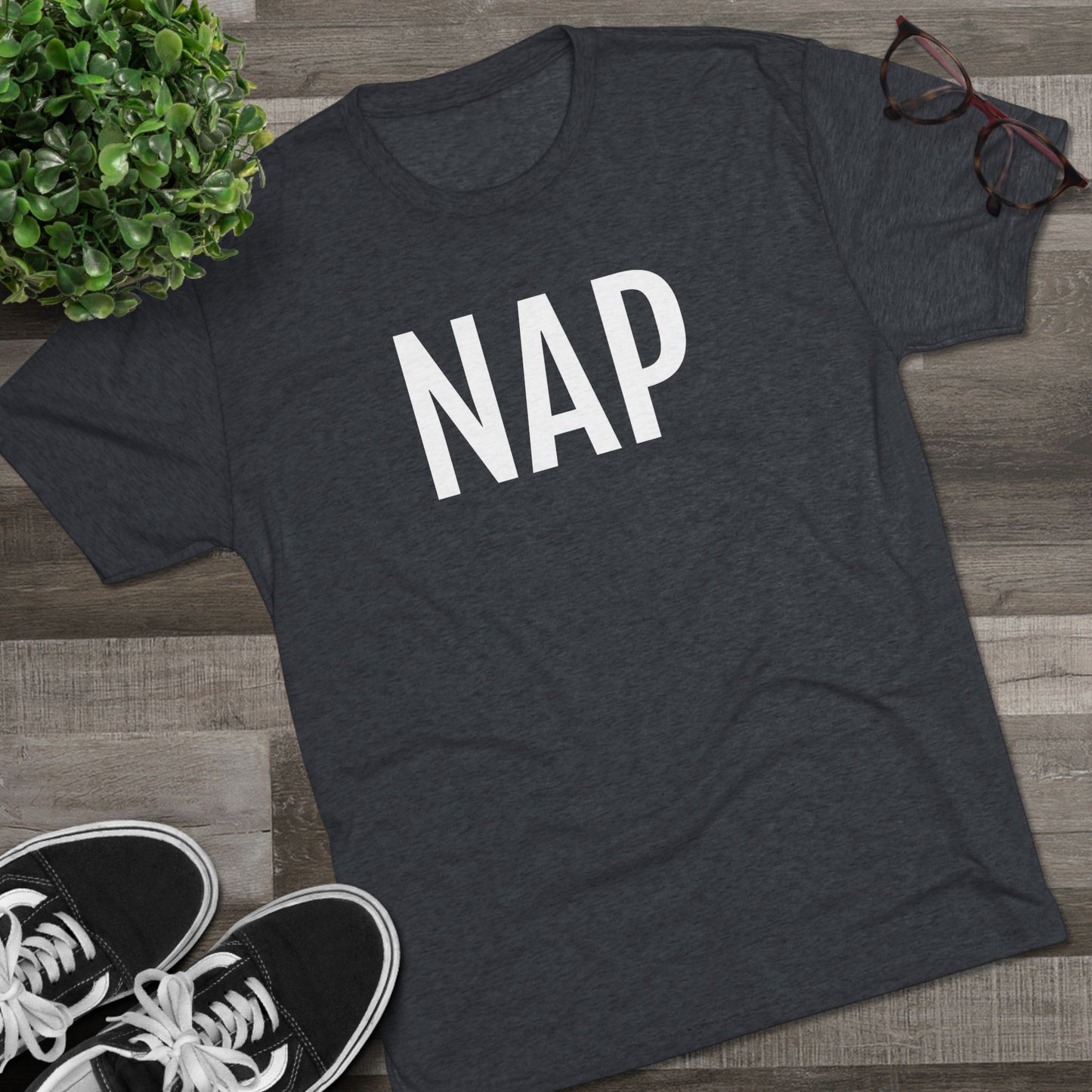 Unisex Tri-Blend Crew Tee - Nap