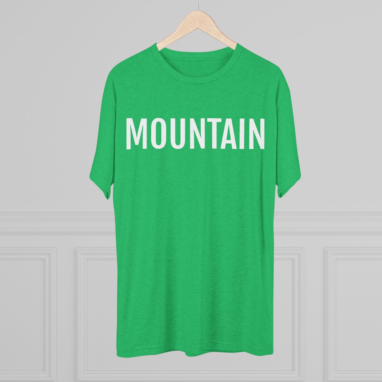 Unisex Tri-Blend Crew Tee - Mountain