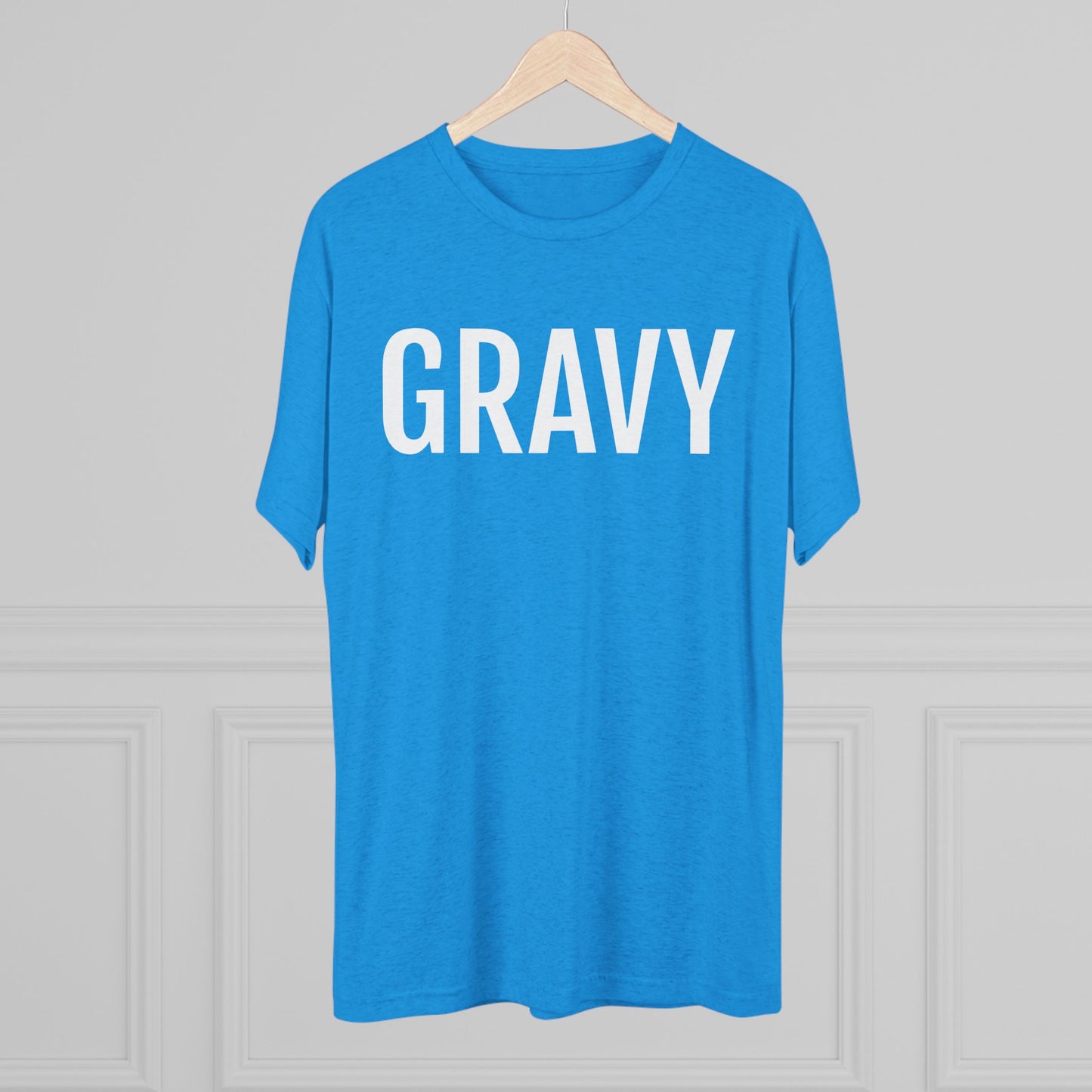 Unisex Tri-Blend Crew Tee - Gravy