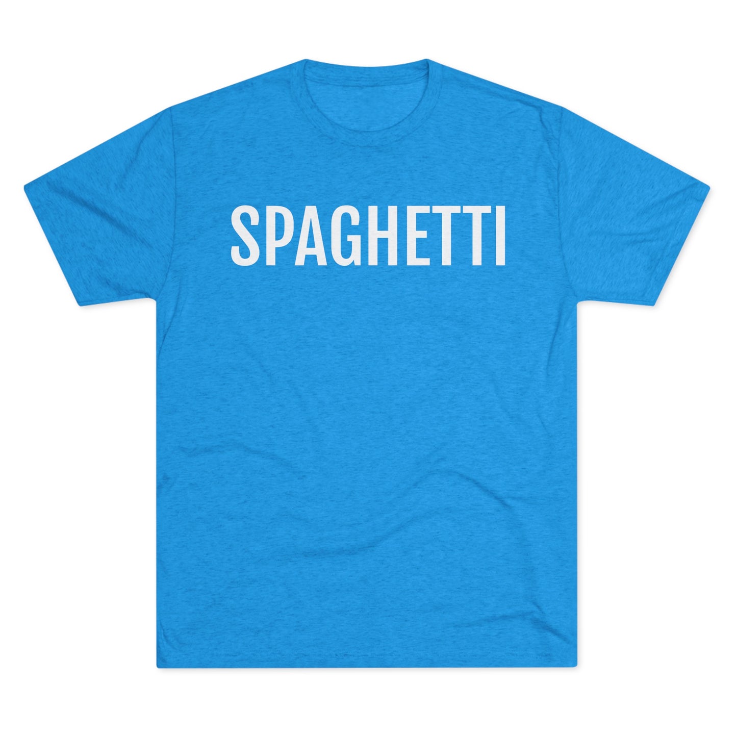 Unisex Tri-Blend Crew Tee - Spaghetti