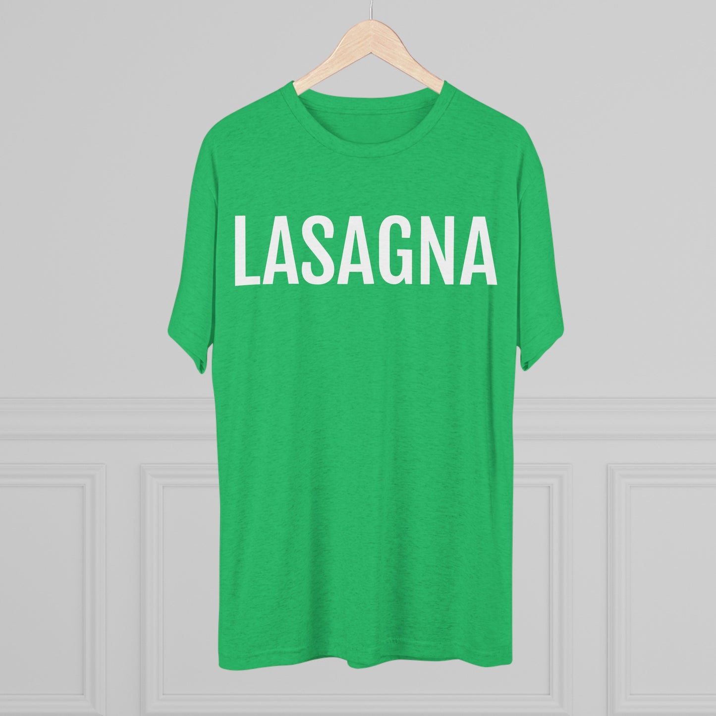 Unisex Tri-Blend Crew Tee - Lasagna