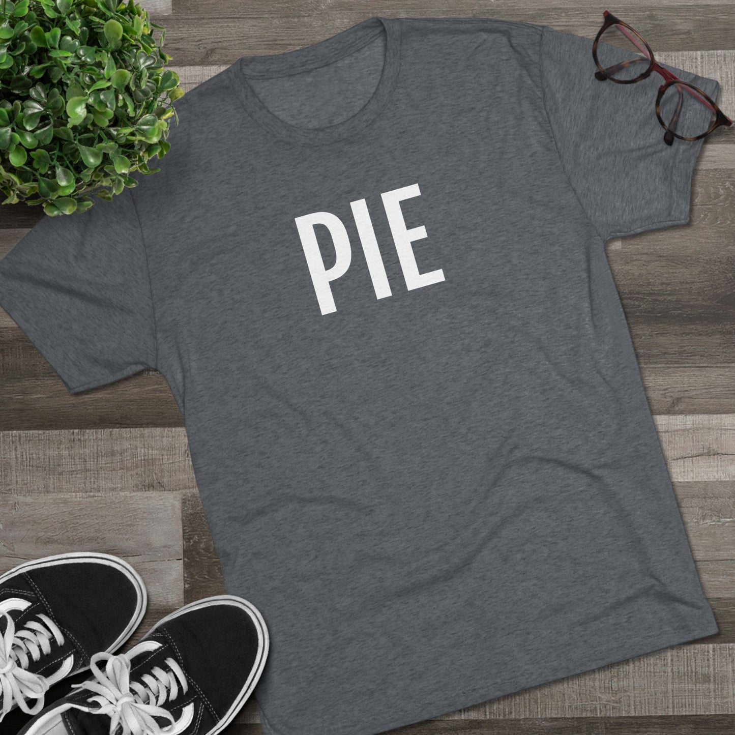 Unisex Tri-Blend Crew Tee - Pie