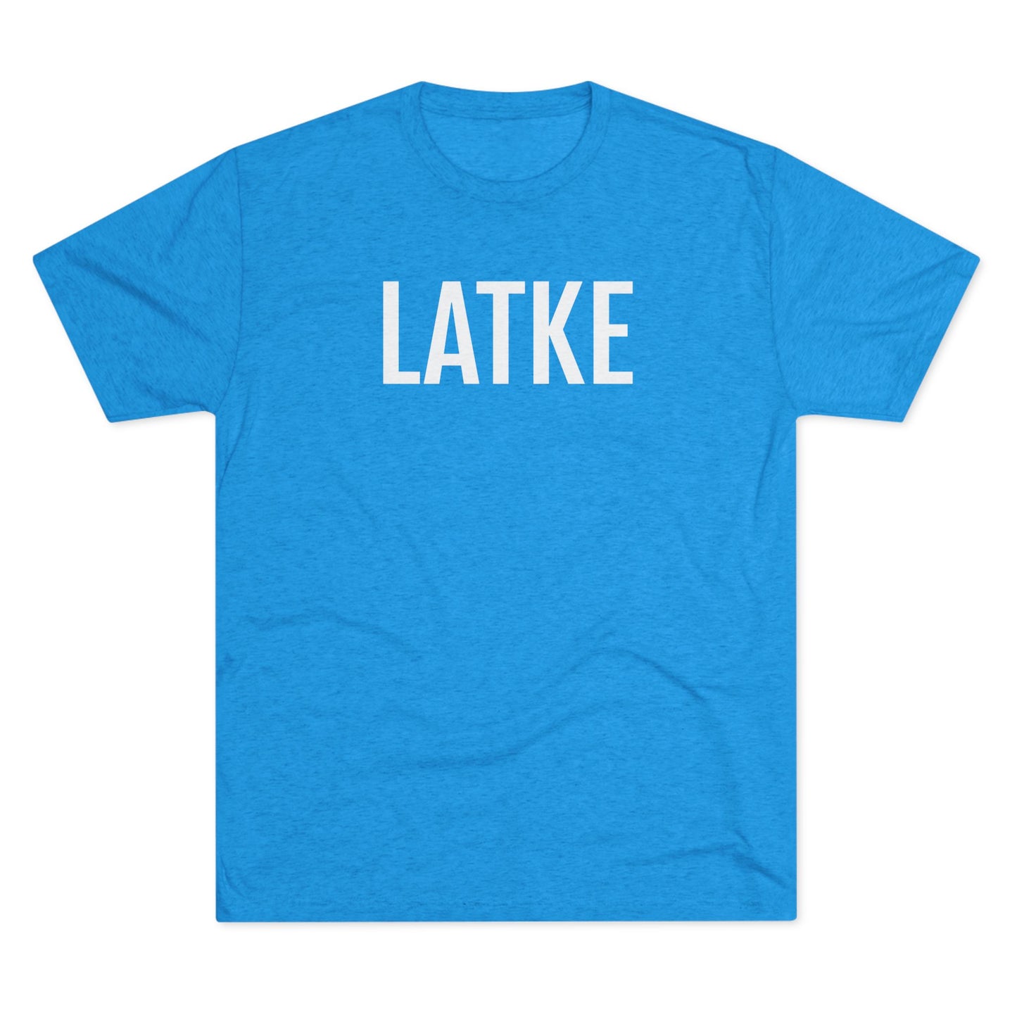 Unisex Tri-Blend Crew Tee - Latke