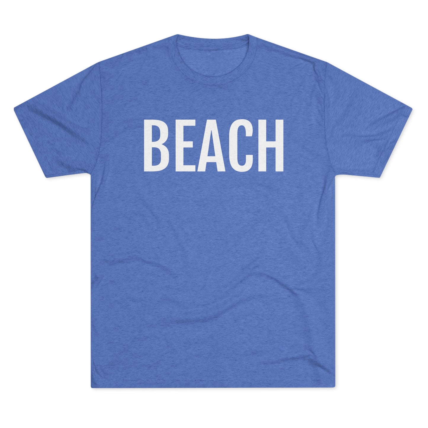 Unisex Tri-Blend Crew Tee - Beach