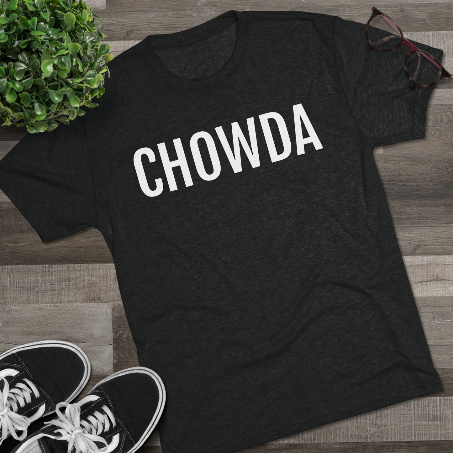 Unisex Tri-Blend Crew Tee - Chowda