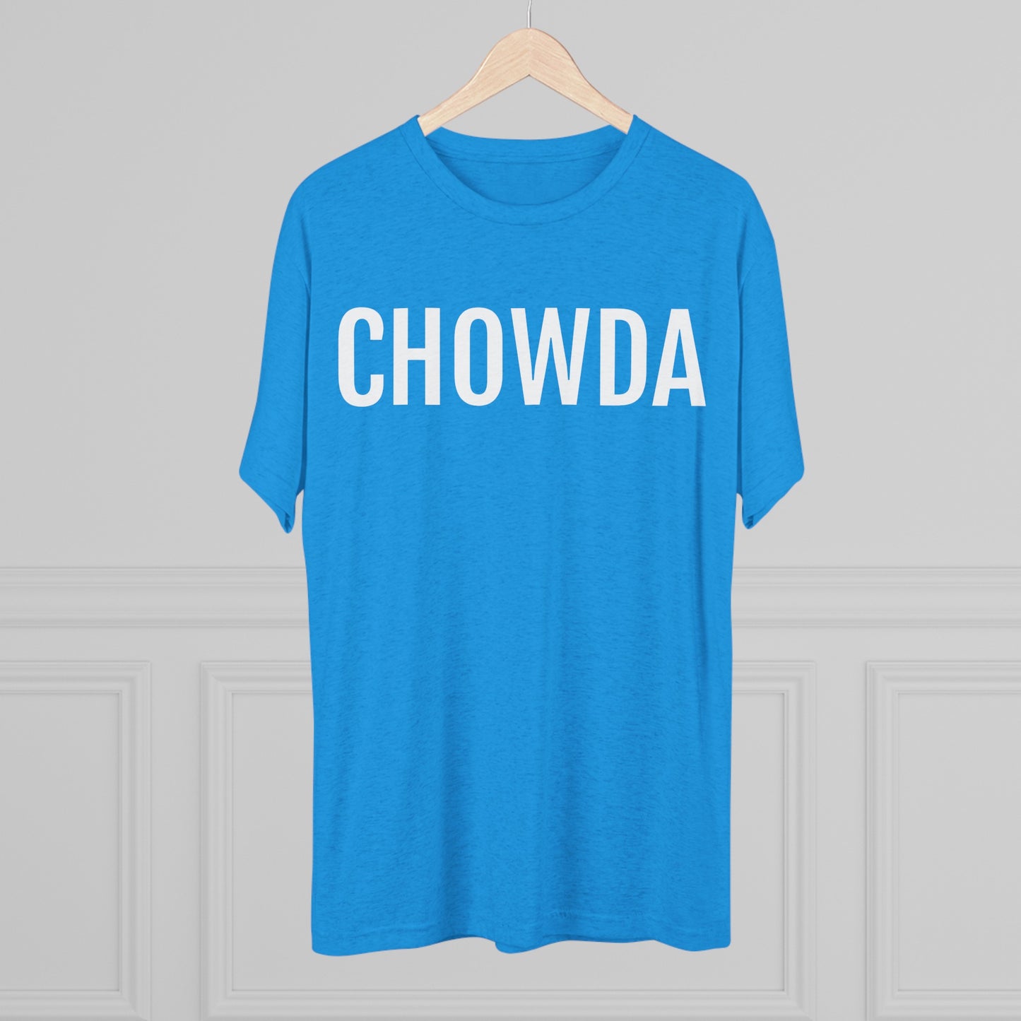 Unisex Tri-Blend Crew Tee - Chowda