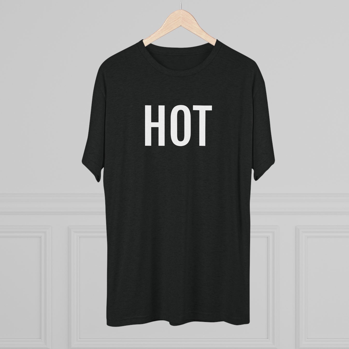 Unisex Tri-Blend Crew Tee - Hot