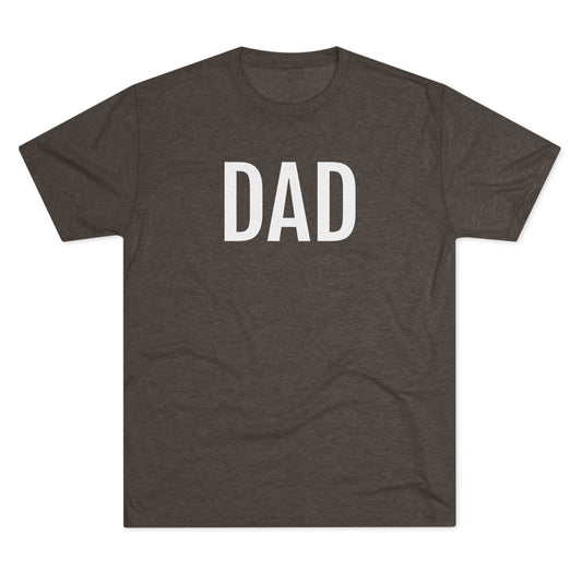 Unisex Tri-Blend Crew Tee - Dad