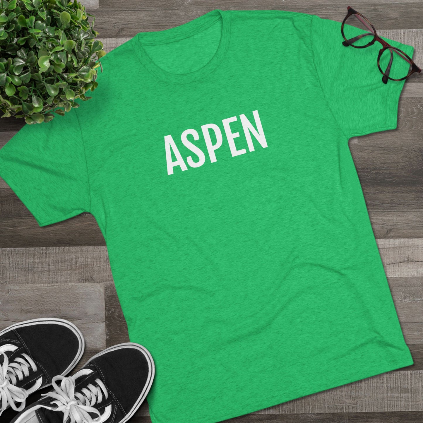 Unisex Tri-Blend Crew Tee - Aspen