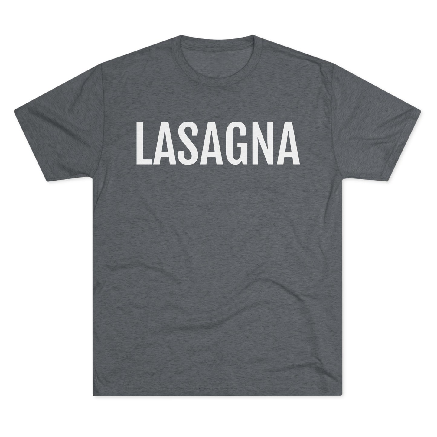 Unisex Tri-Blend Crew Tee - Lasagna