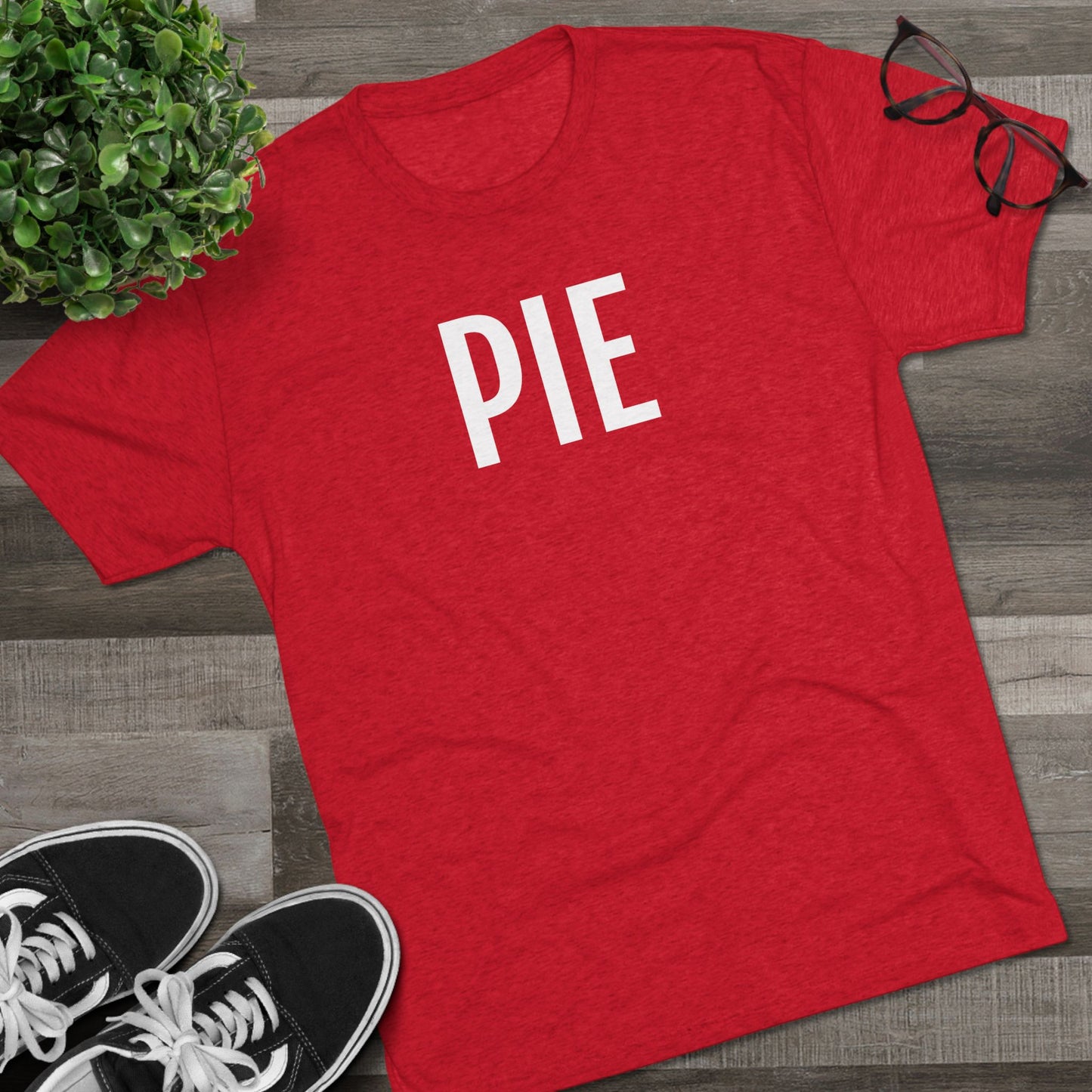 Unisex Tri-Blend Crew Tee - Pie