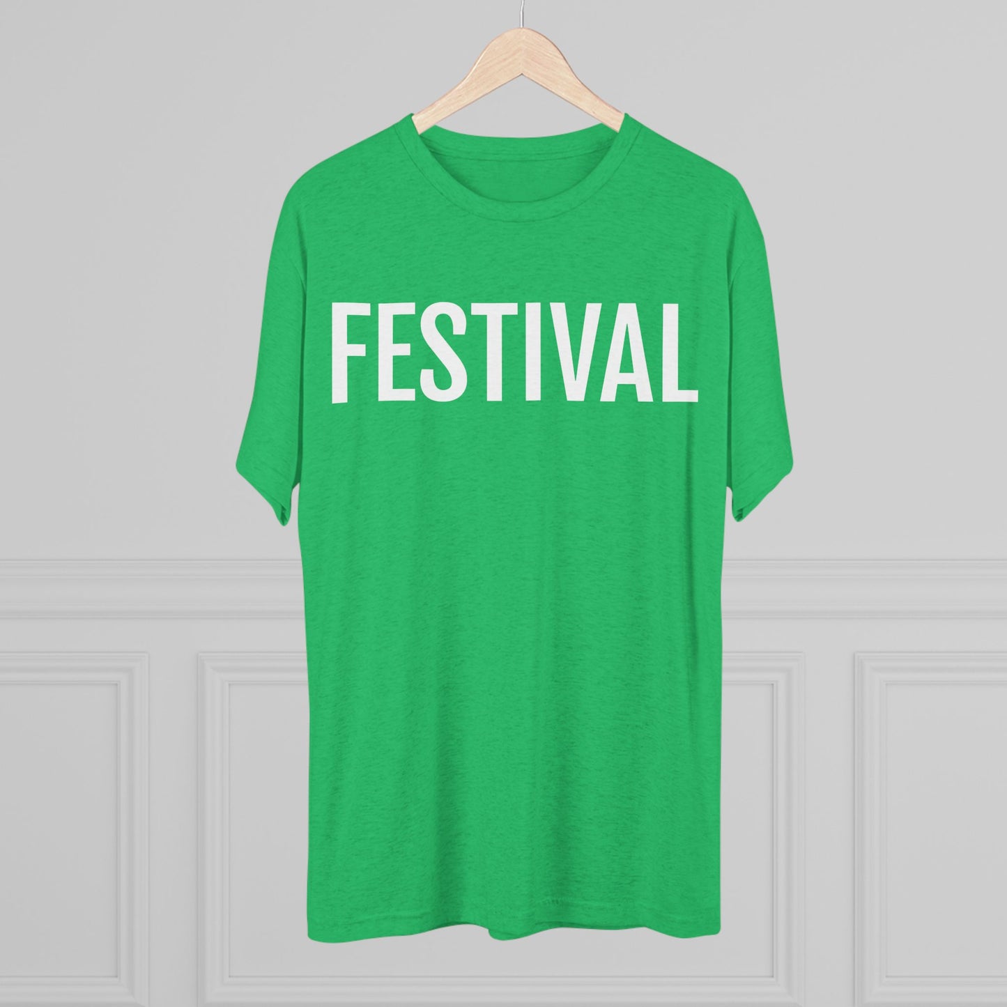 Unisex Tri-Blend Crew Tee - Festival