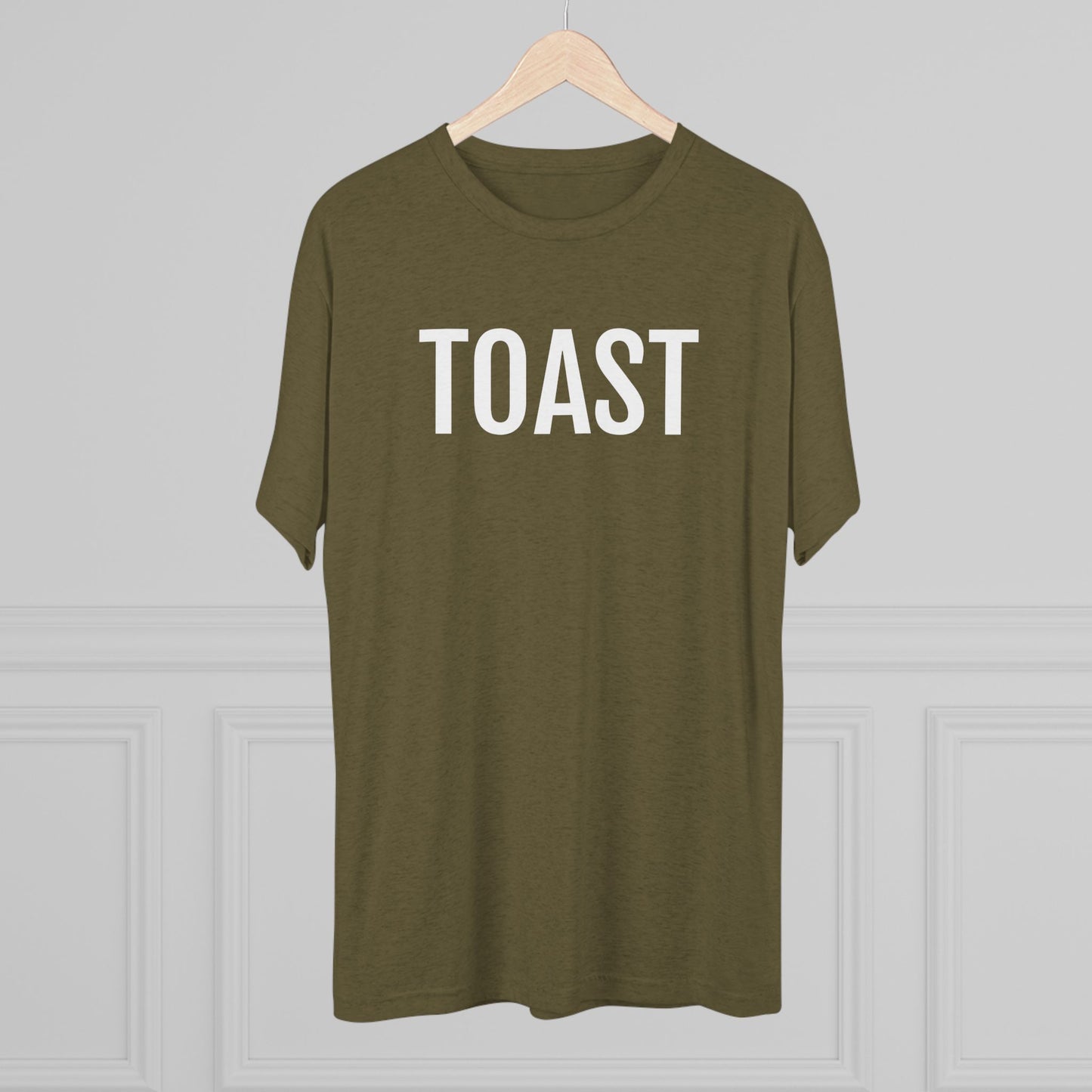 Unisex Tri-Blend Crew Tee - Toast