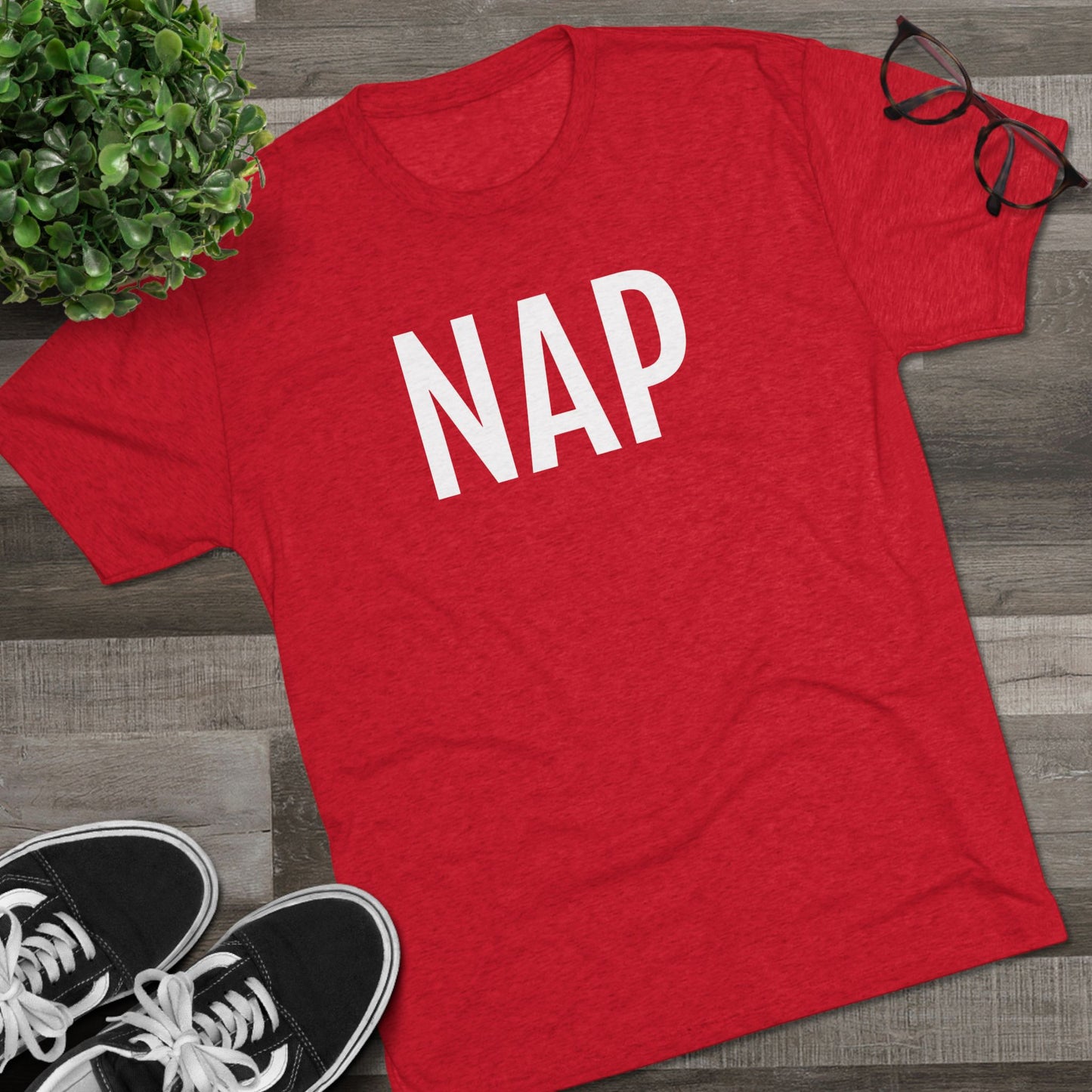 Unisex Tri-Blend Crew Tee - Nap