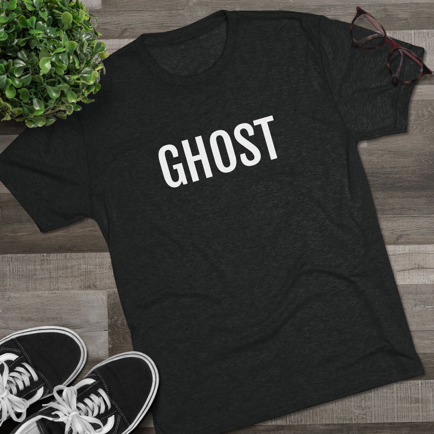 Unisex Tri-Blend Crew Tee - Ghost