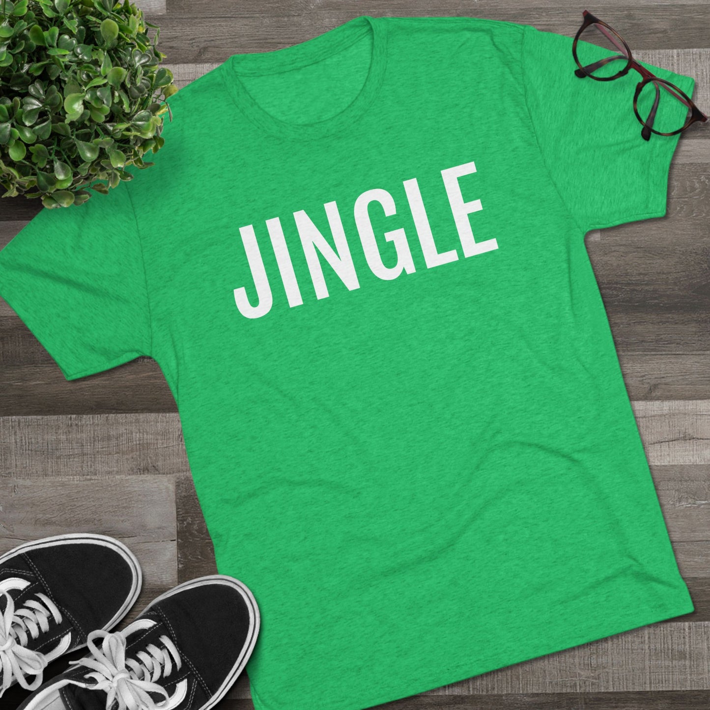 Unisex Tri-Blend Crew Tee - Jingle