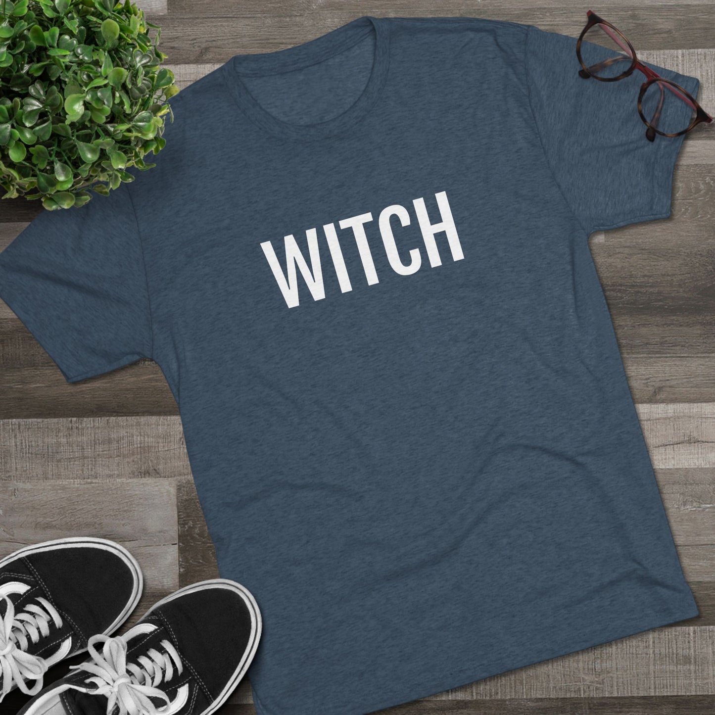 Unisex Tri-Blend Crew Tee - Witch