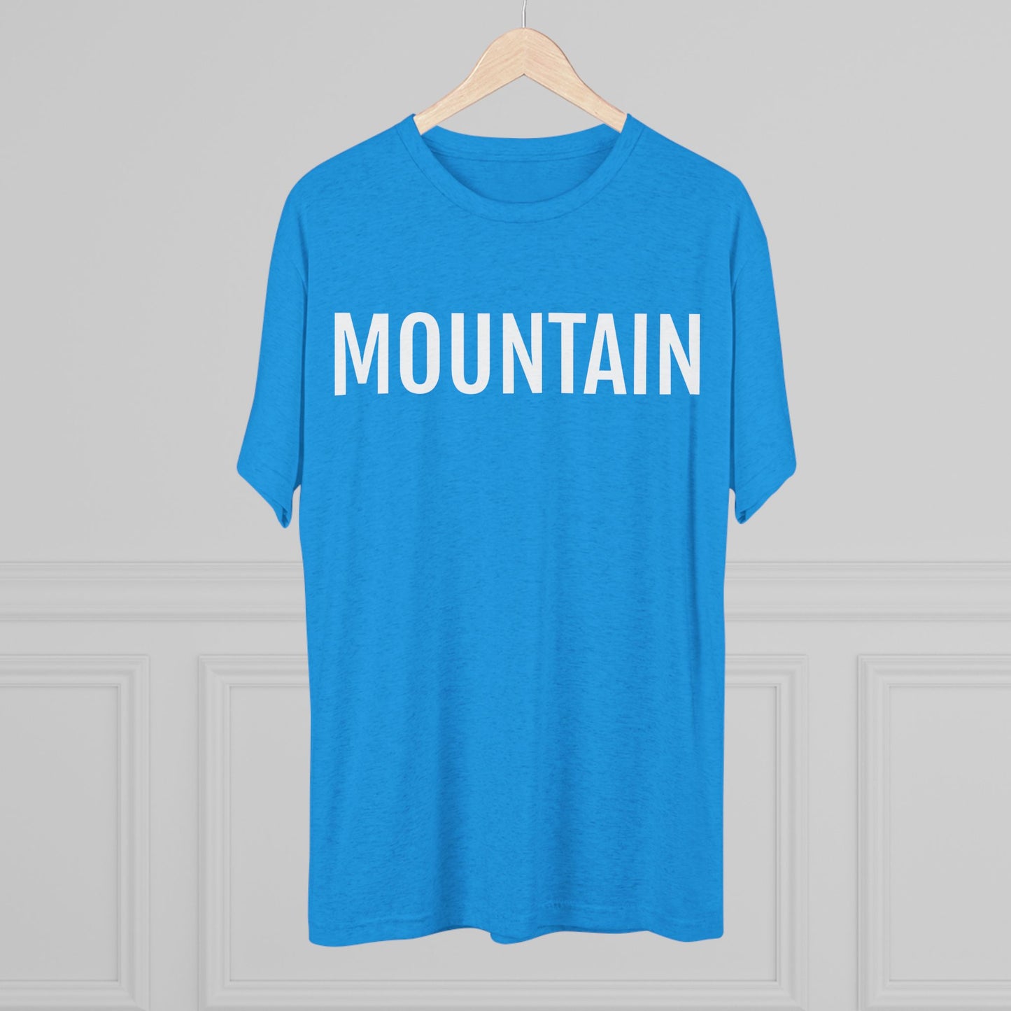 Unisex Tri-Blend Crew Tee - Mountain