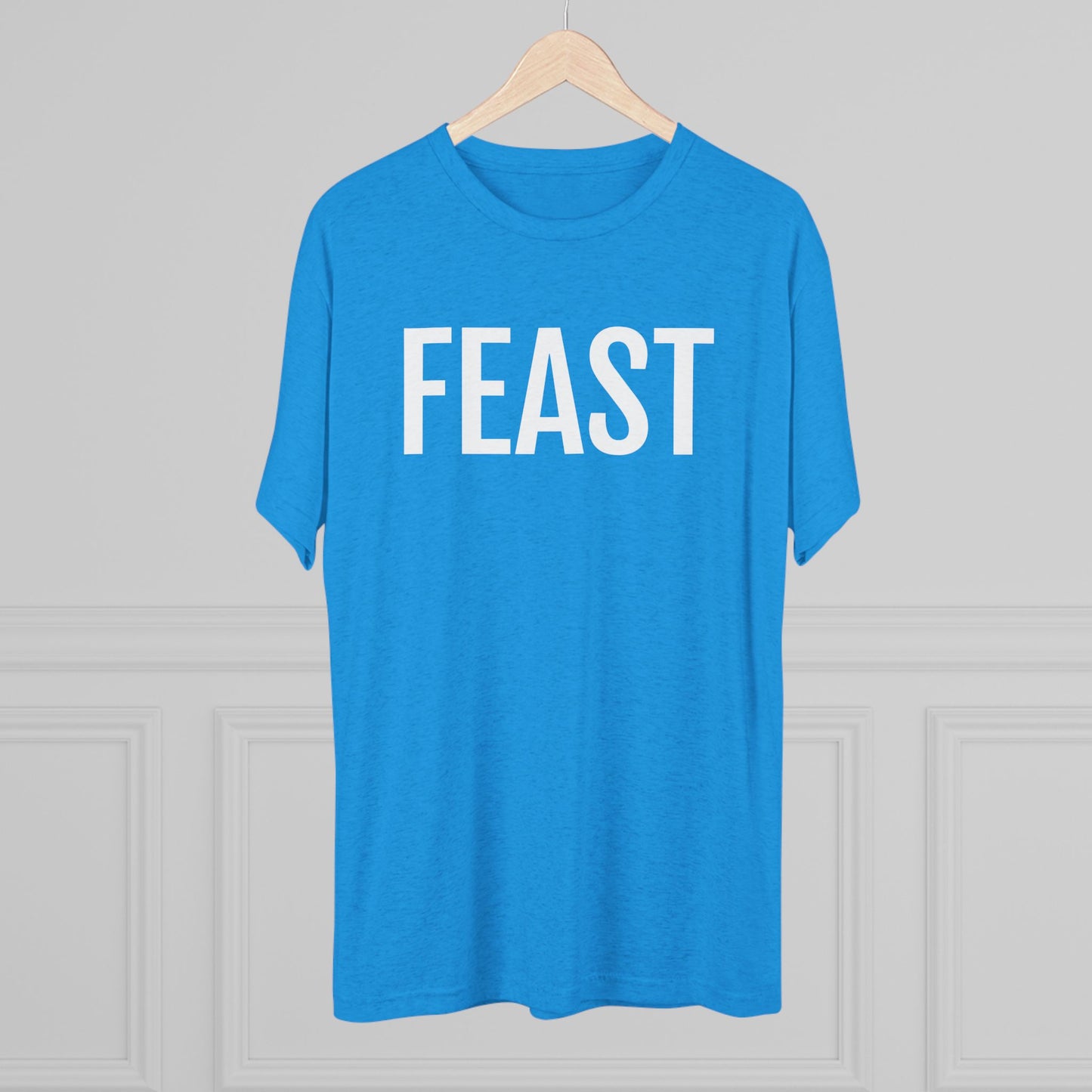 Unisex Tri-Blend Crew Tee - Feast