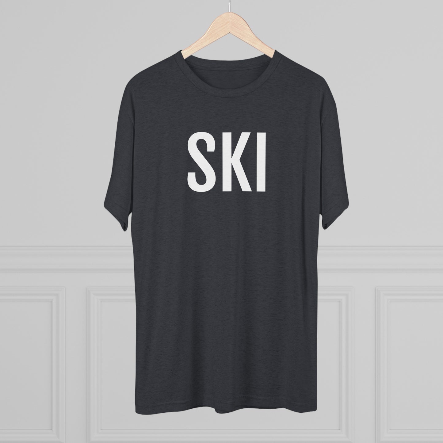 Unisex Tri-Blend Crew Tee - Ski