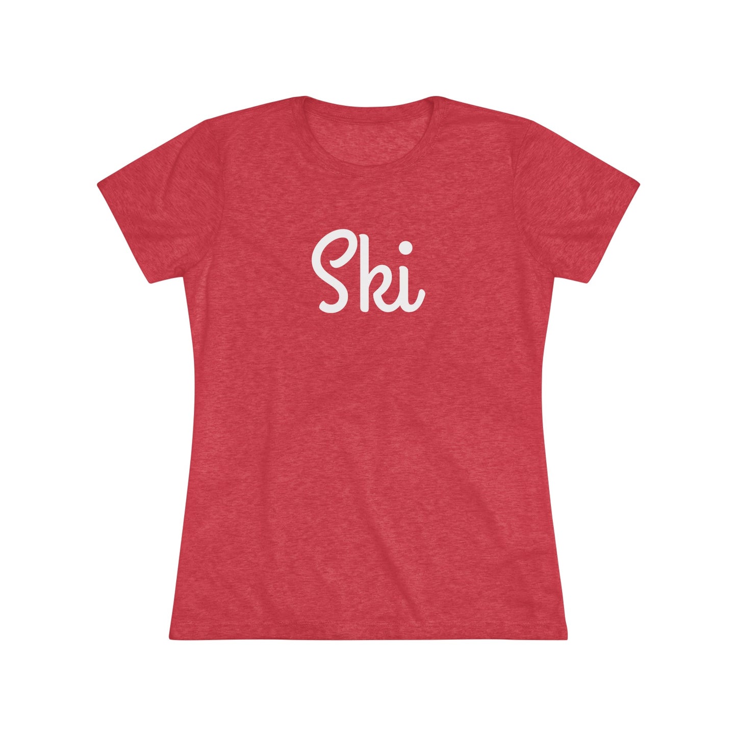 Women's Triblend Tee - Ski