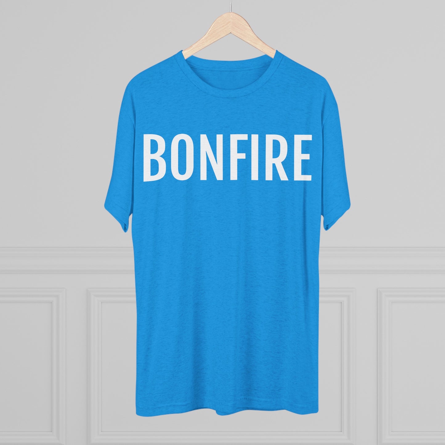 Unisex Tri-Blend Crew Tee - Bonfire