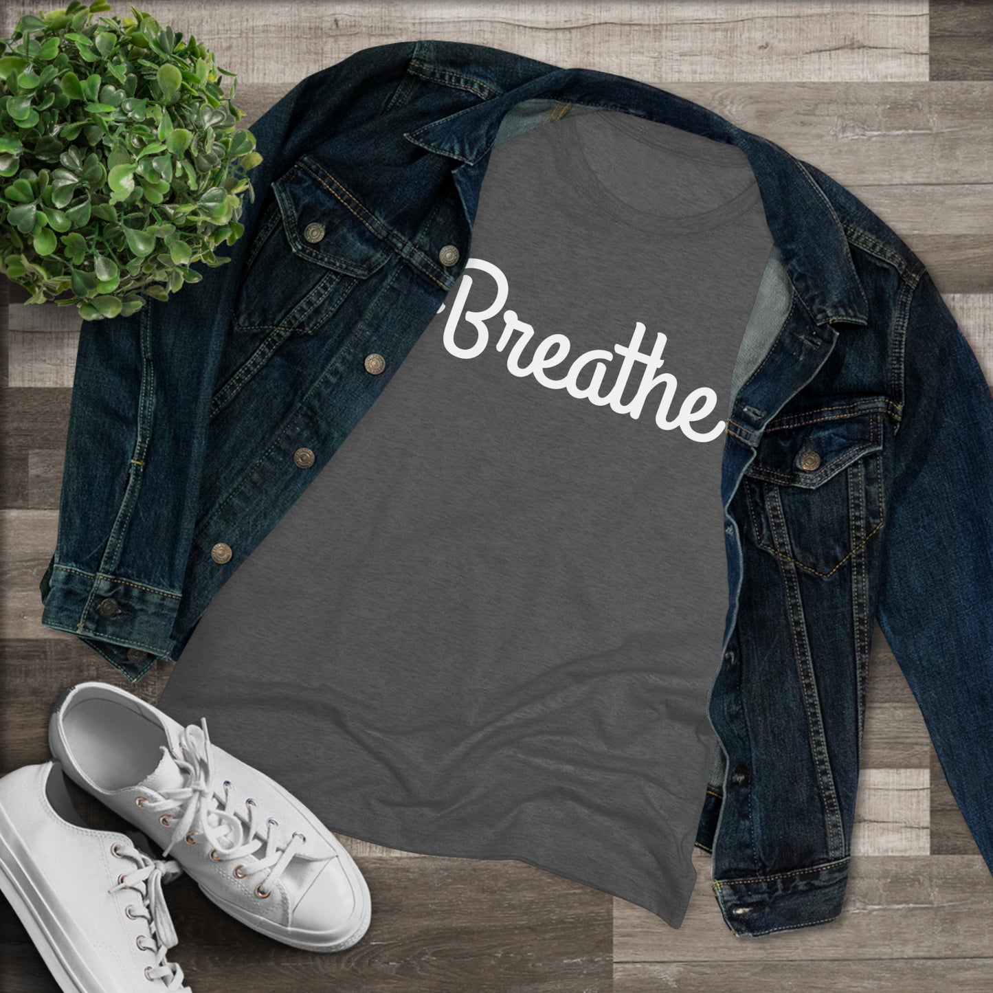 Women's Triblend Tee - Breathe