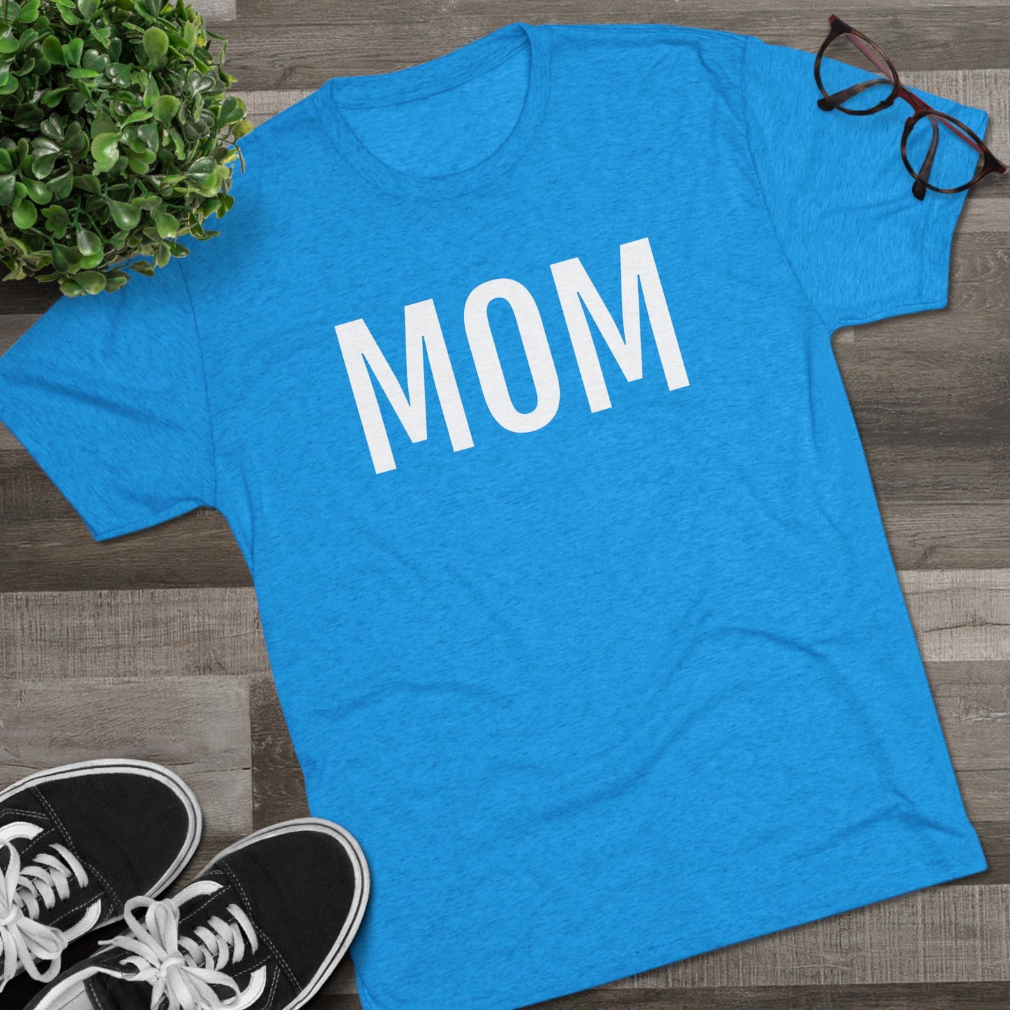 Unisex Tri-Blend Crew Tee - Mom