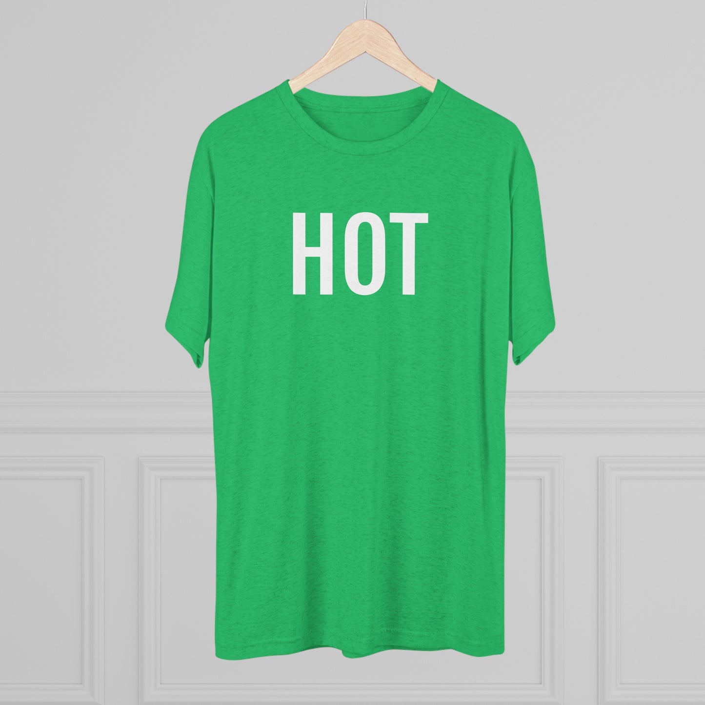 Unisex Tri-Blend Crew Tee - Hot