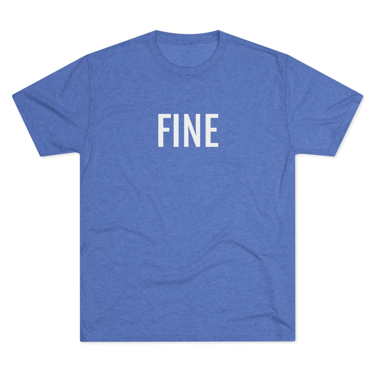 Unisex Tri-Blend Crew Tee - Fine