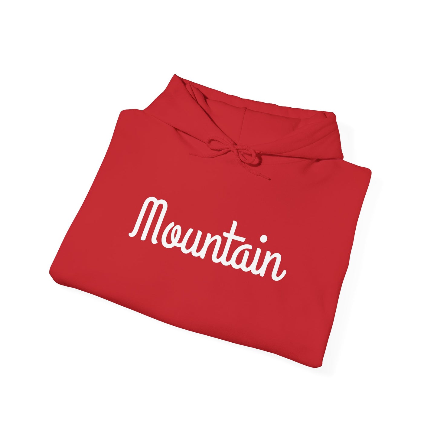 Unisex Heavy Blend™ Hooded Sweatshirt - Mountain (script)