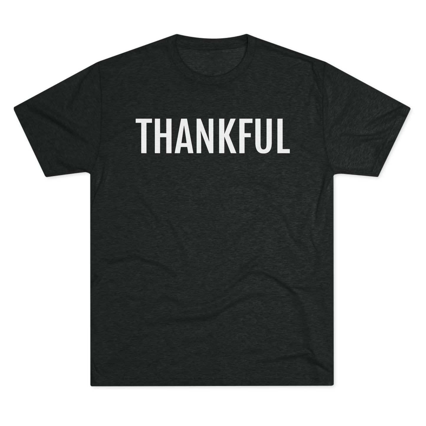 Unisex Tri-Blend Crew Tee - Thankful