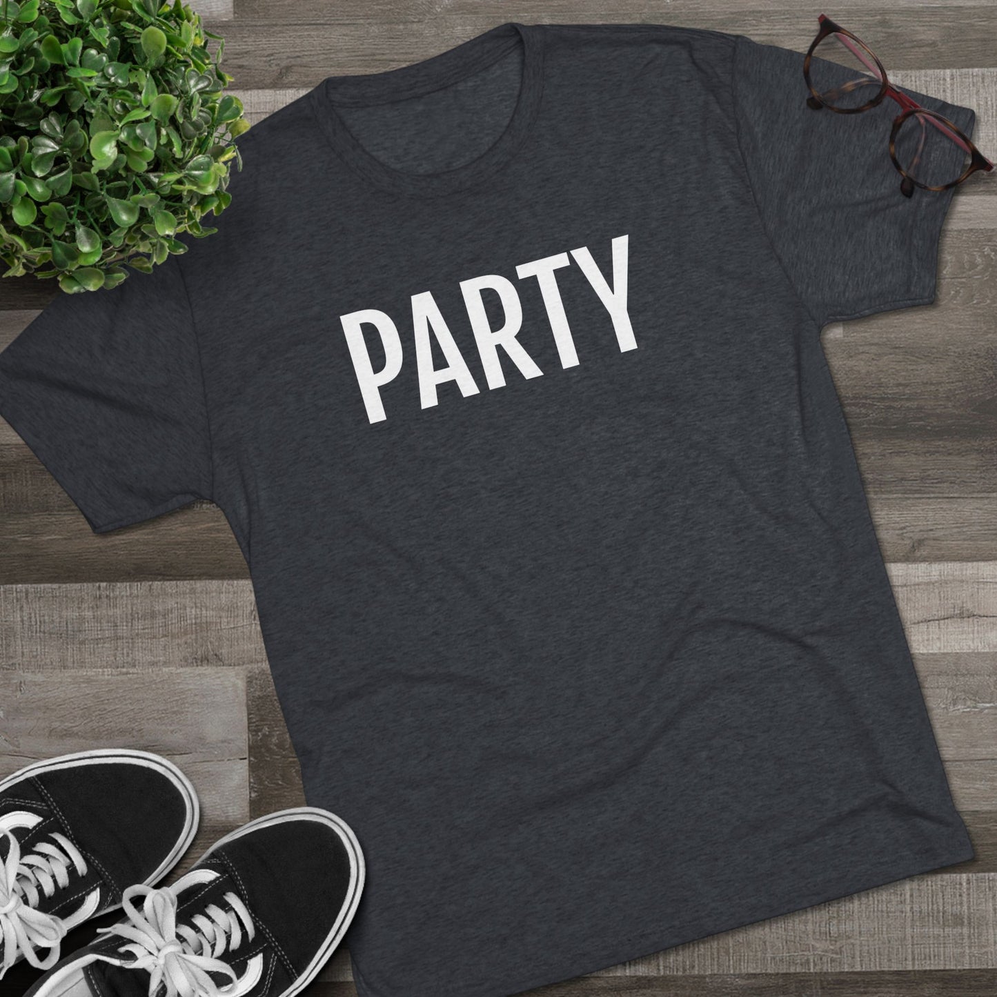 Unisex Tri-Blend Crew Tee - Party