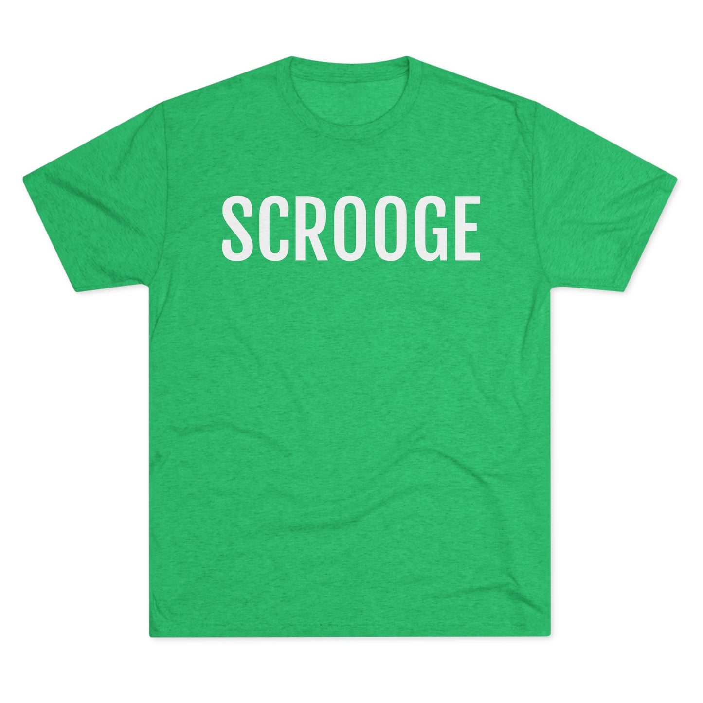 Unisex Tri-Blend Crew Tee - Scrooge