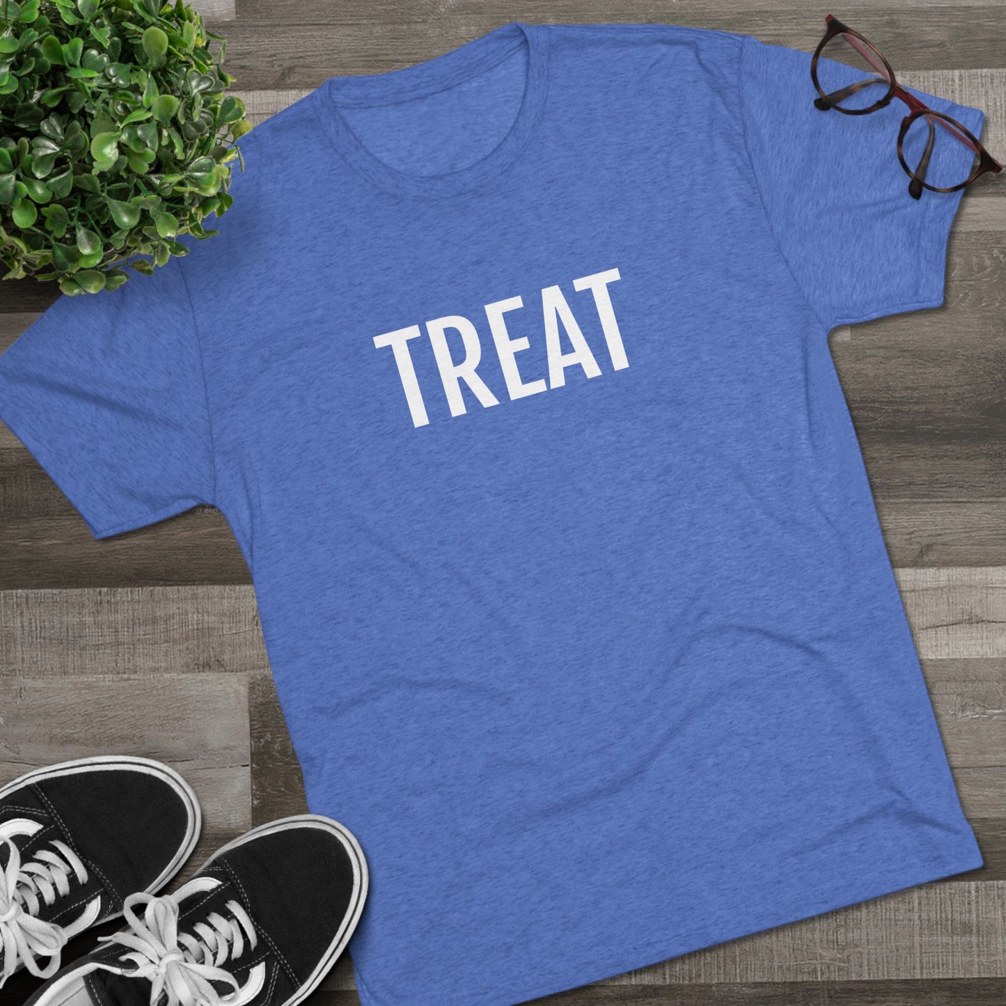 Unisex Tri-Blend Crew Tee - Treat