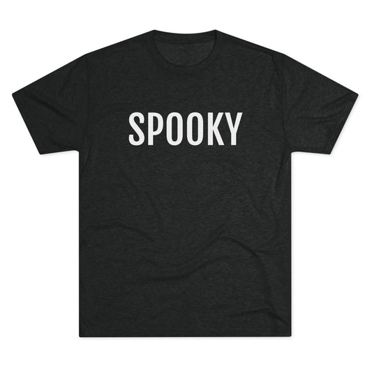 Unisex Tri-Blend Crew Tee - Spooky