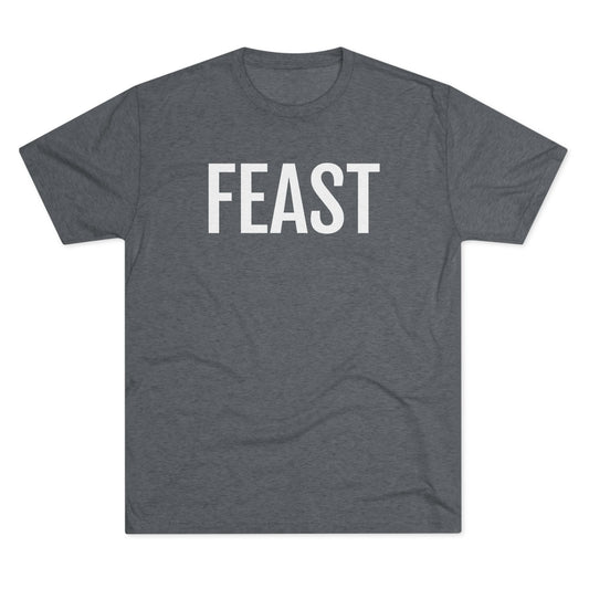 Unisex Tri-Blend Crew Tee - Feast