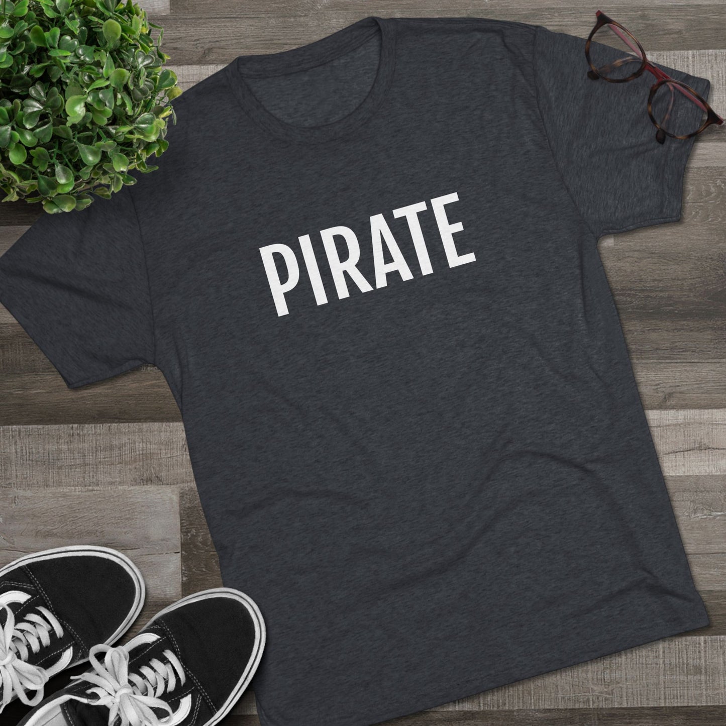 Unisex Tri-Blend Crew Tee - Pirate