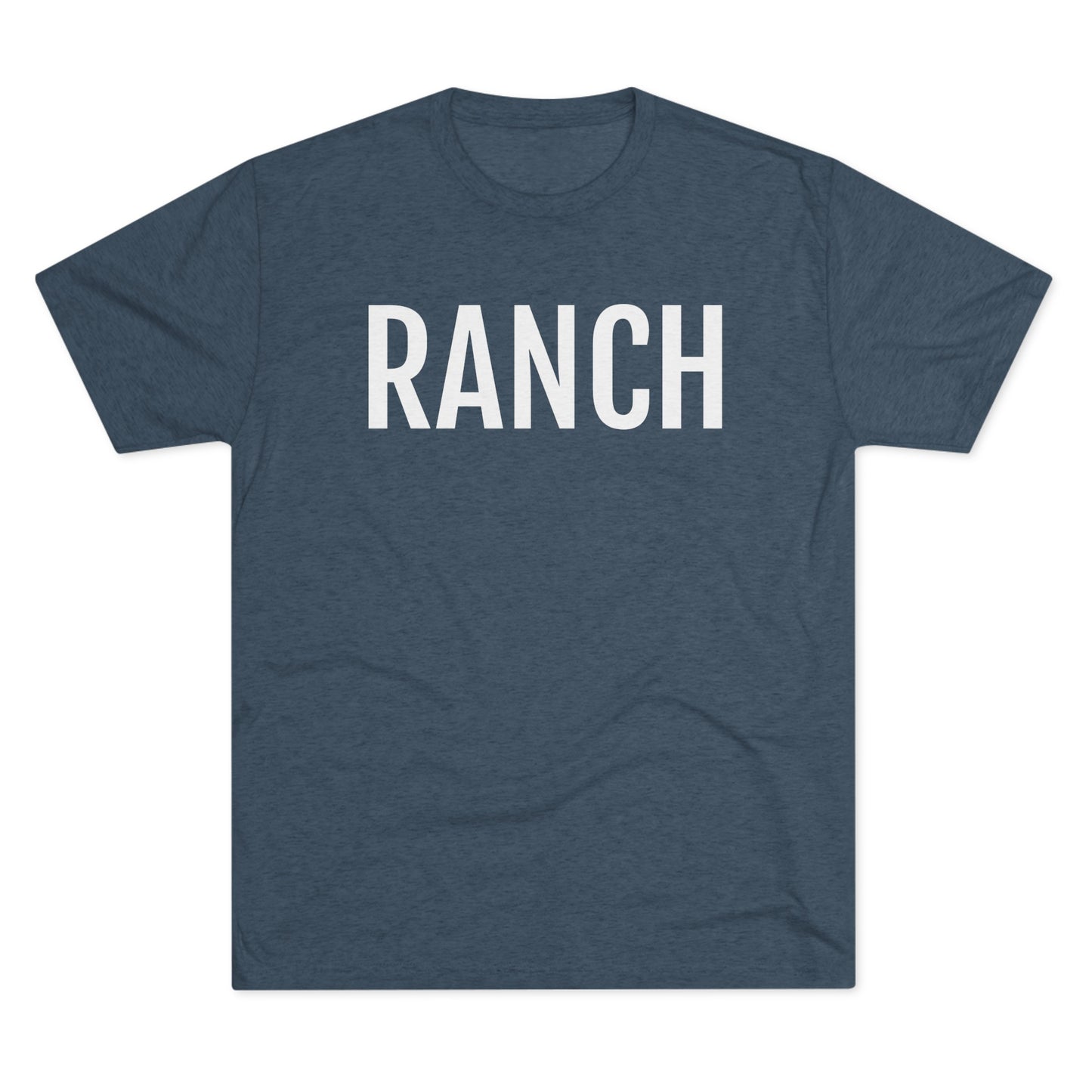 Unisex Tri-Blend Crew Tee - Ranch